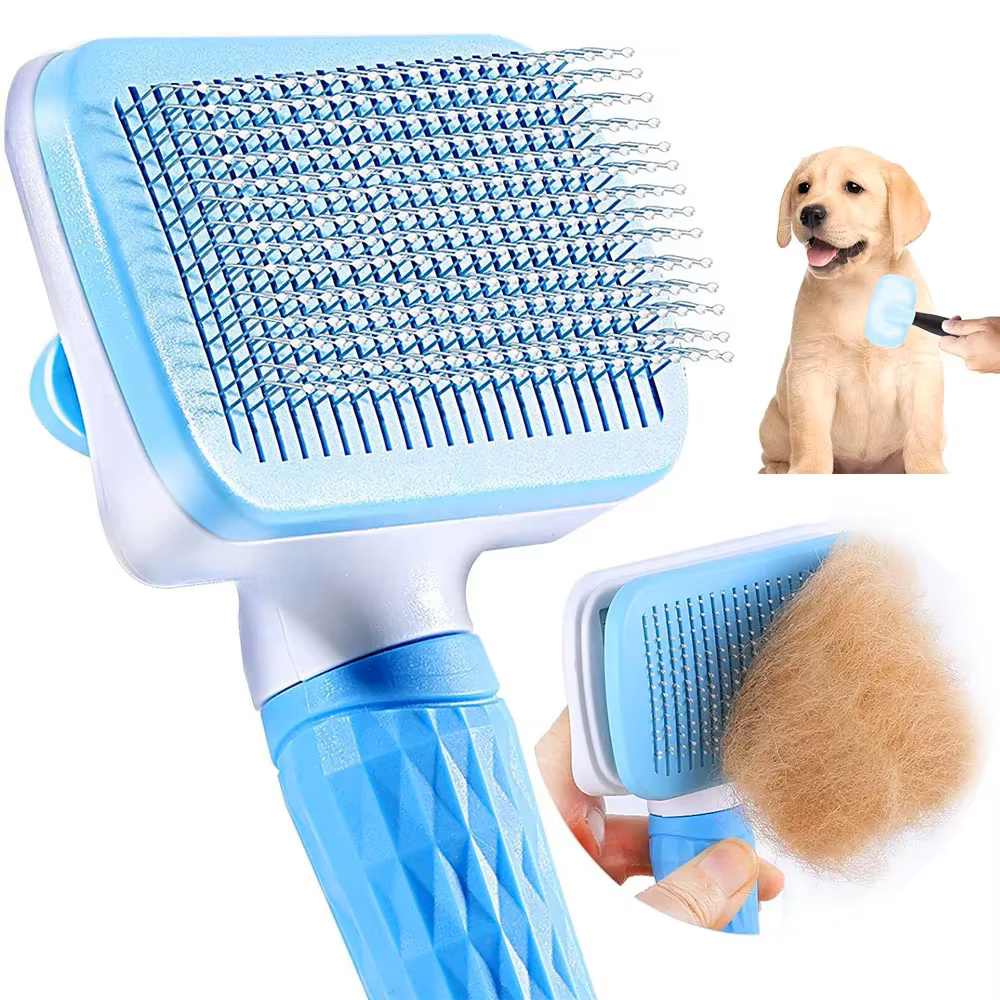 Escova removedora de pelos de cães e gatos